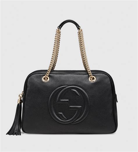 gucci it bag 2021|Gucci leather shoulder bag.